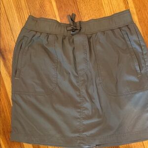 L.L. Bean Gray Mini Cargo Skort  Casual